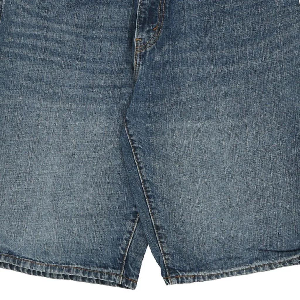 569 Levis Denim Shorts - 33W 12L Blue Cotton