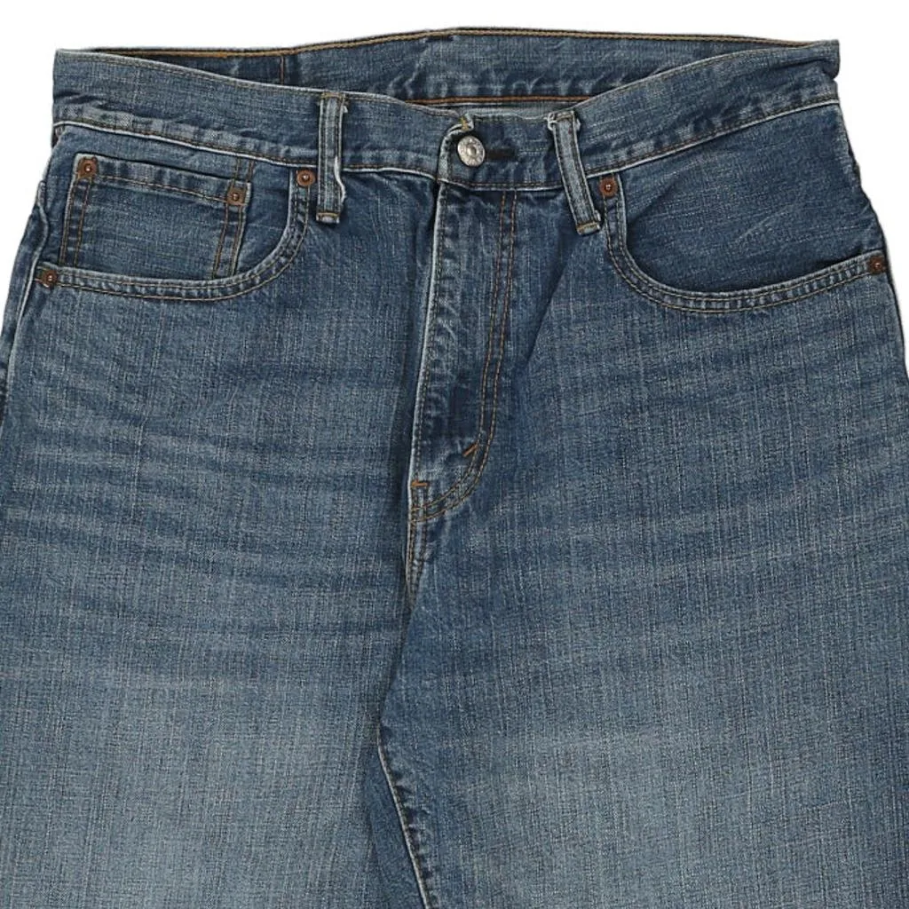 569 Levis Denim Shorts - 33W 12L Blue Cotton