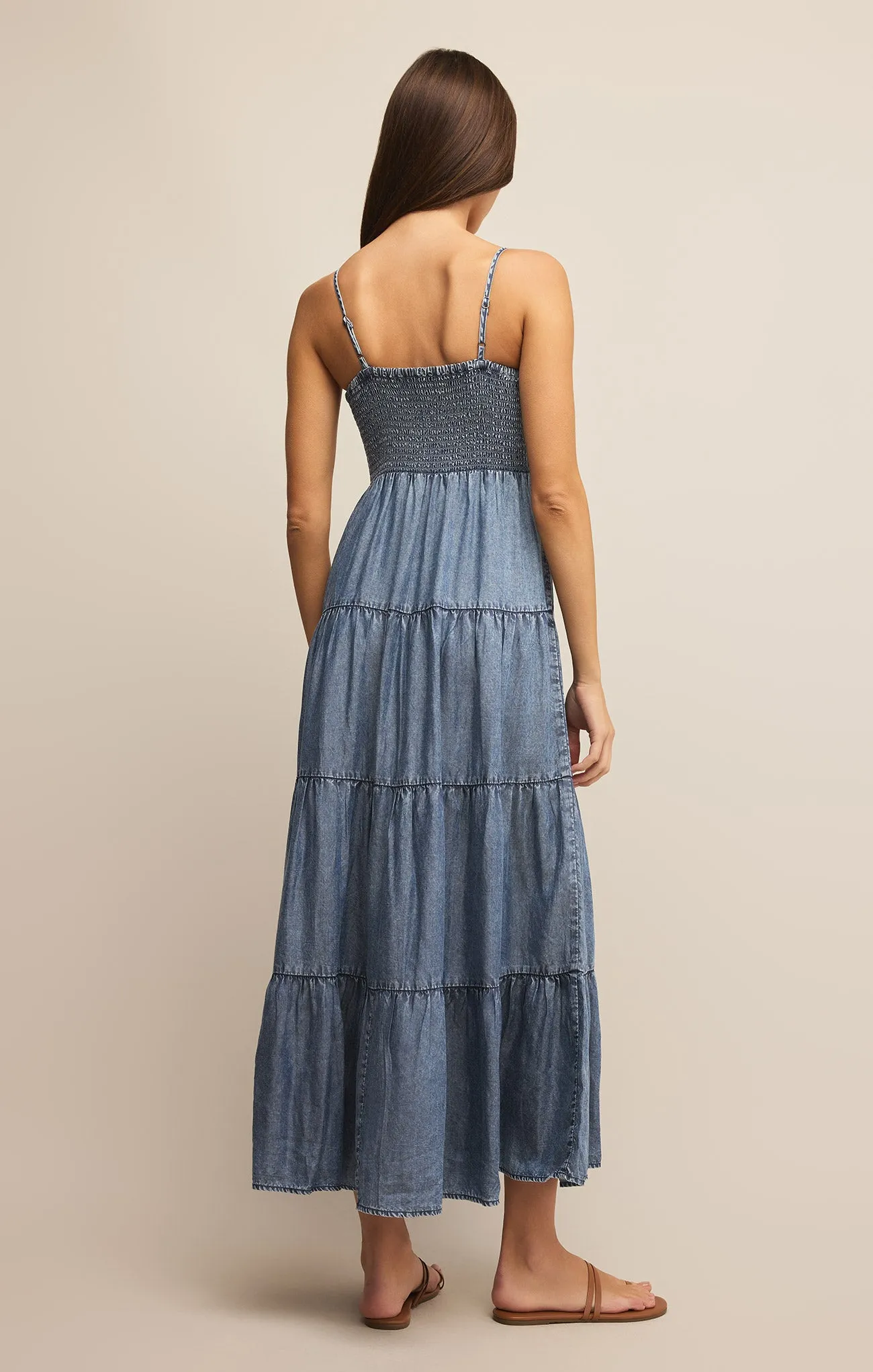 Balos Chambray Maxi Dress