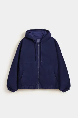 Basic Zip Up Hoodie Jacket
