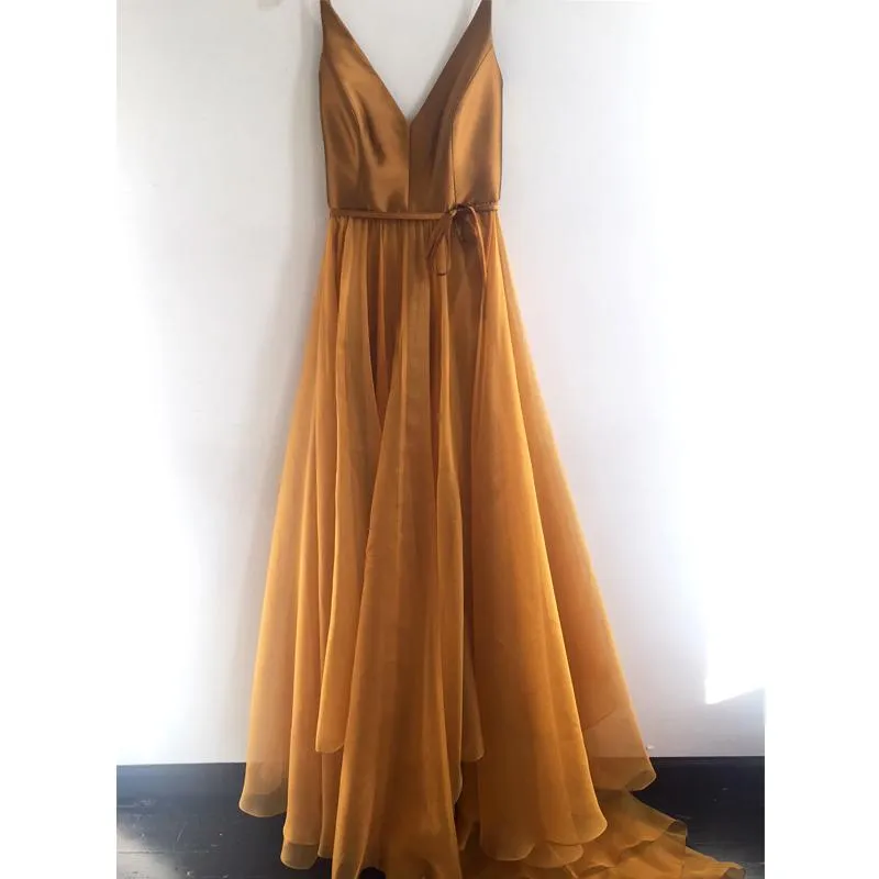 Beautiful Prom Dresses A Line Spaghetti Straps Sexy Simple Cheap Prom Dress JKL1425
