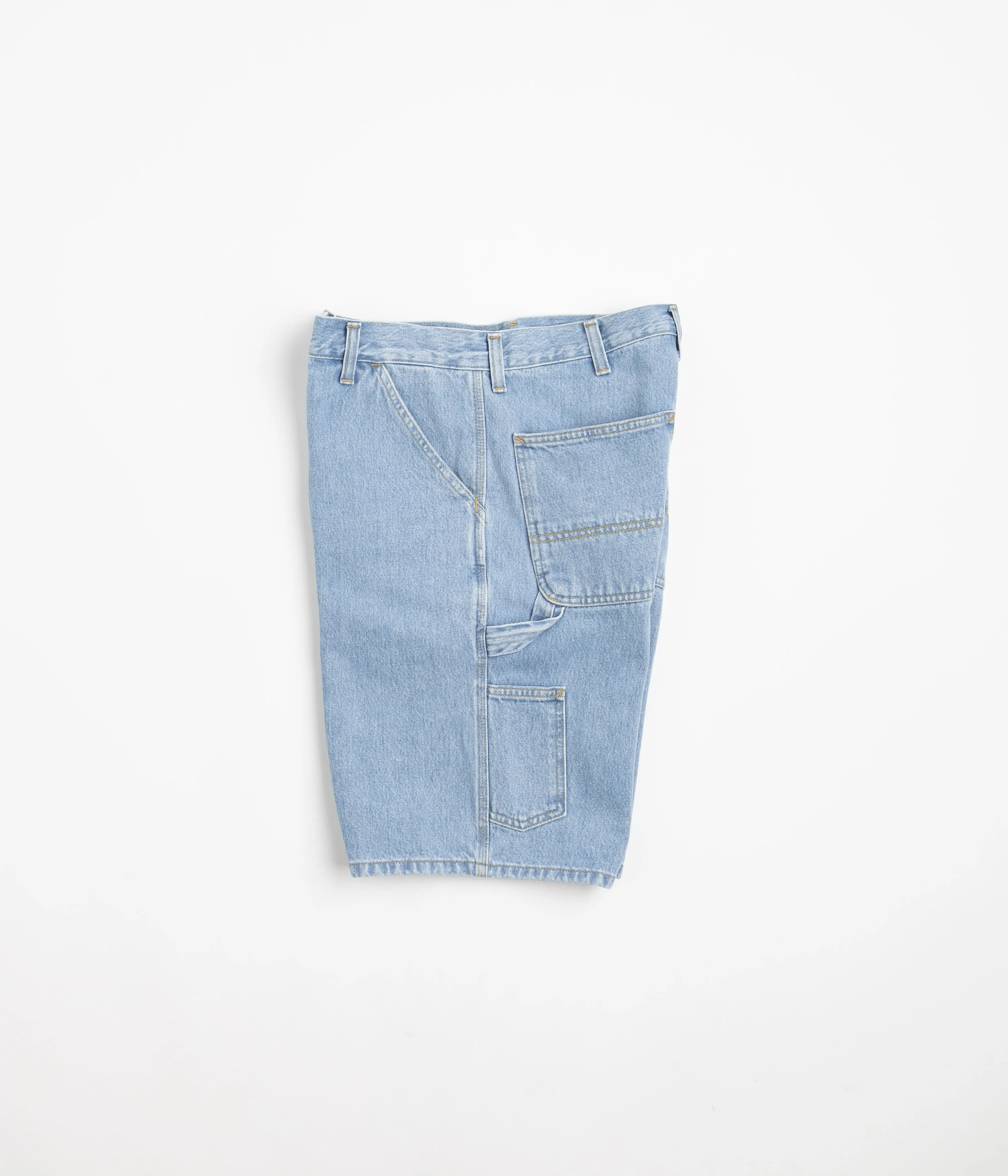 Carhartt Single Knee Shorts - Stone Bleached Blue