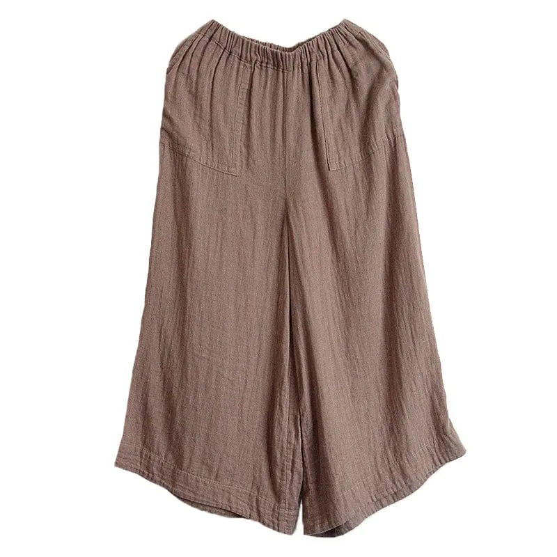 Casual Zen Cotton Pants | Lotus