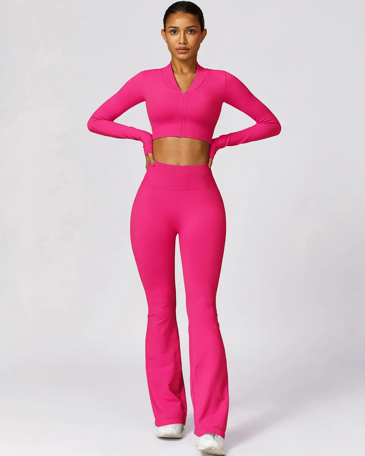 Cecilia Long Sleeve - Fuchsia