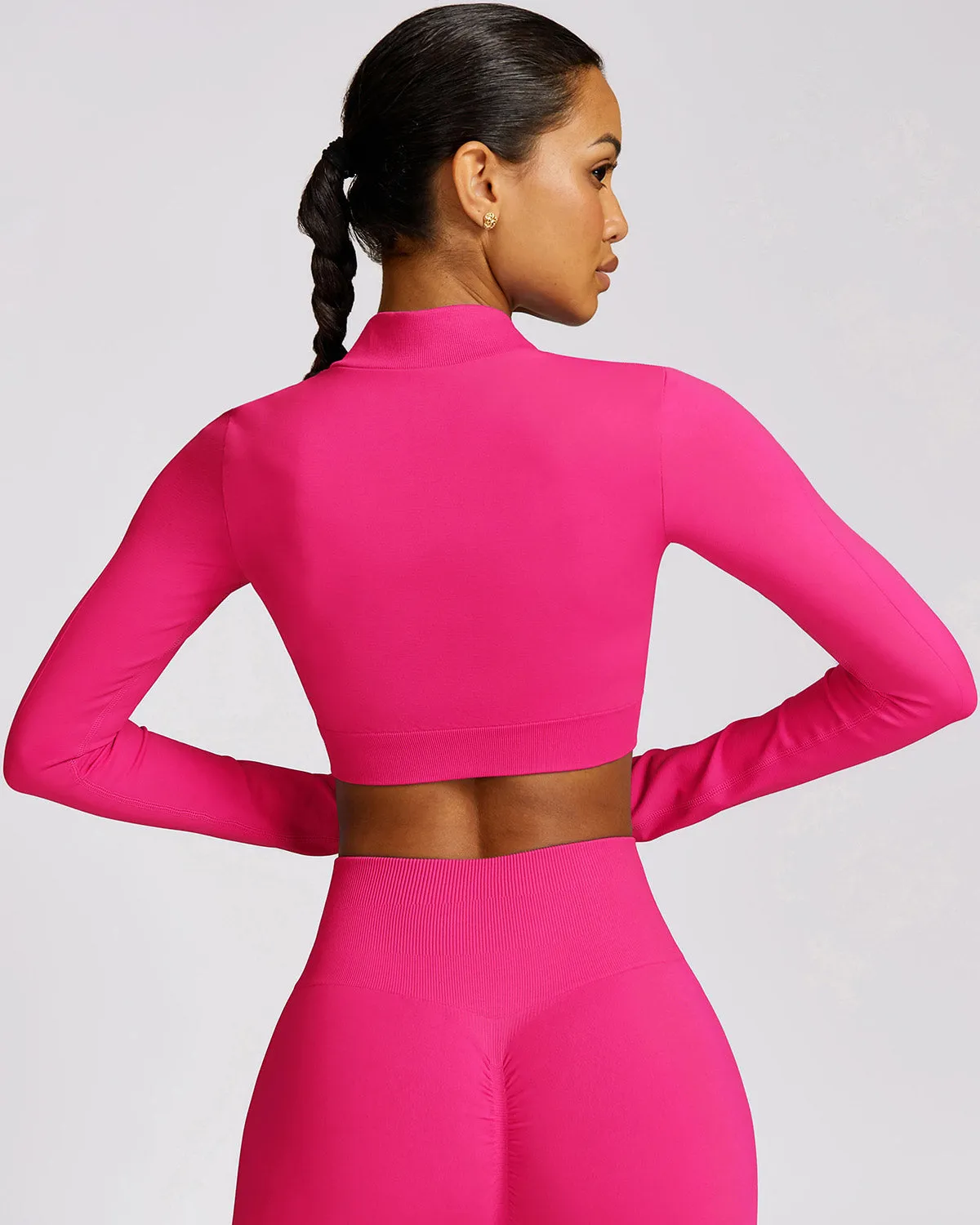 Cecilia Long Sleeve - Fuchsia