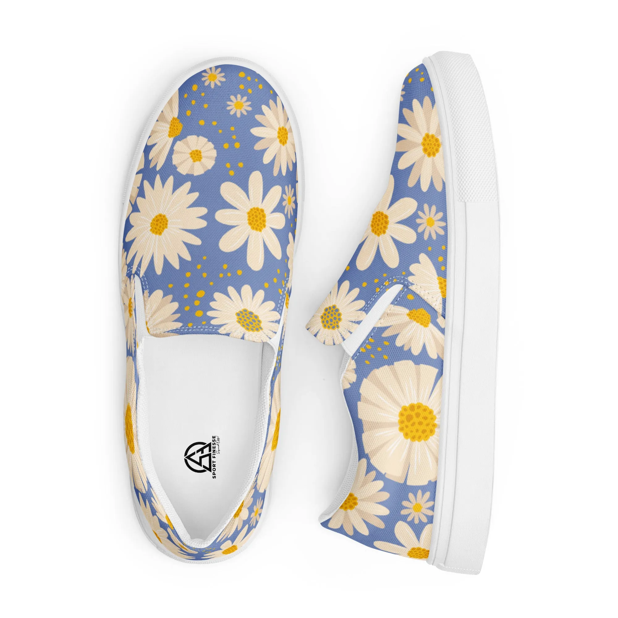 Daisies Women’s slip-on canvas shoes