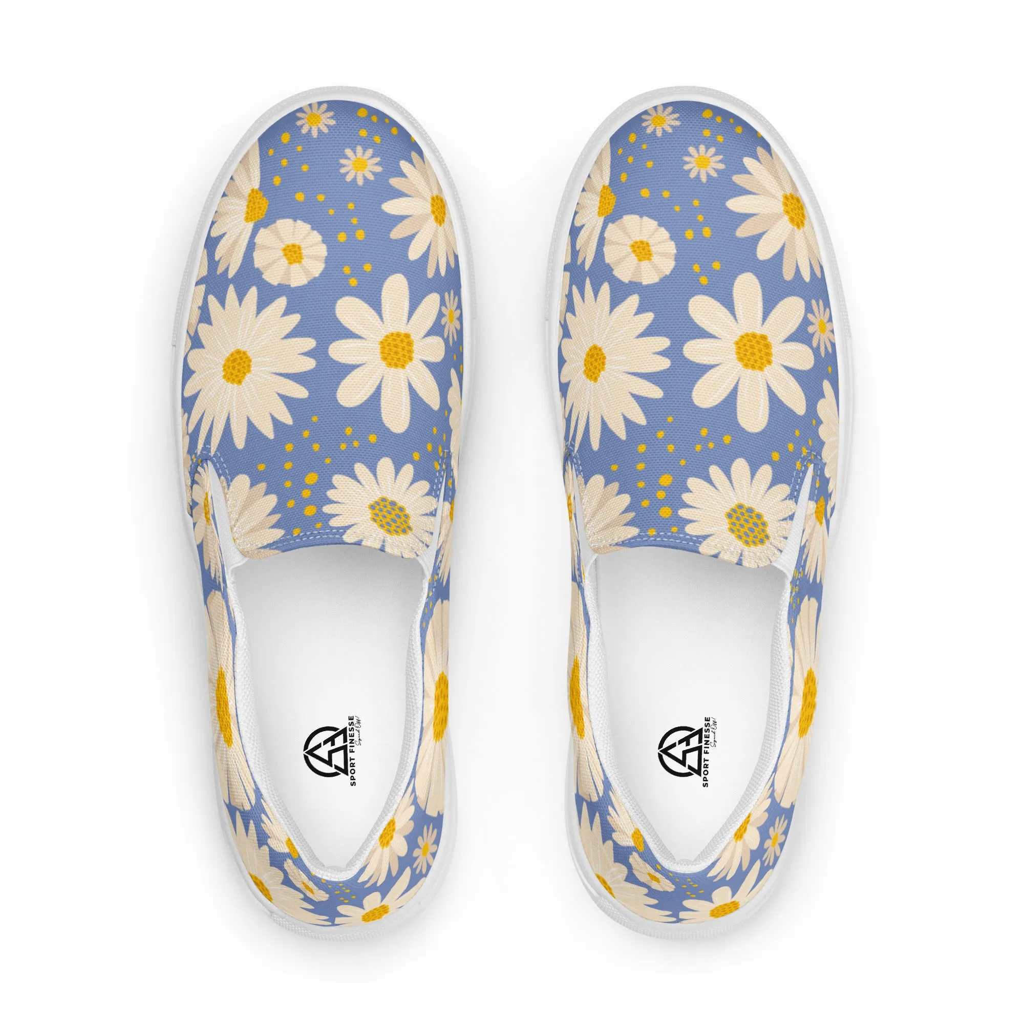 Daisies Women’s slip-on canvas shoes