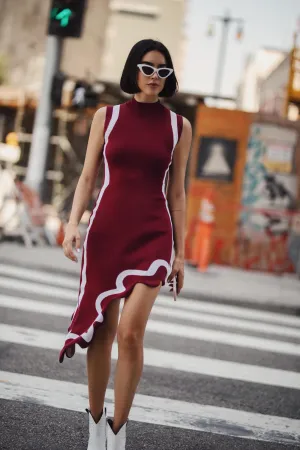 Im Wavy Knit Dress