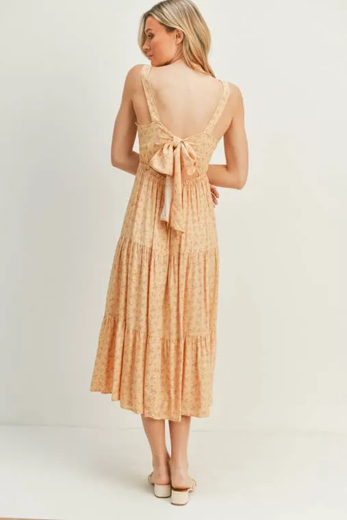 Lilac Yellow Dress