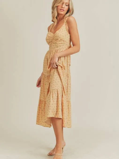 Lilac Yellow Dress