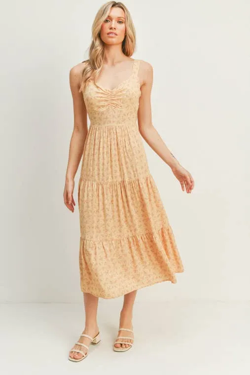 Lilac Yellow Dress