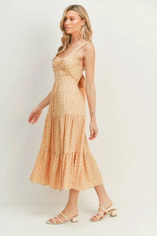 Lilac Yellow Dress