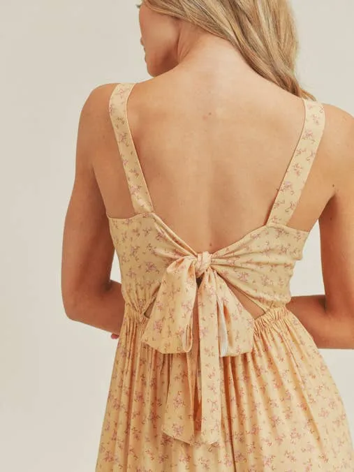 Lilac Yellow Dress