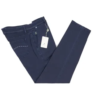 Luigi Borrelli Slim-Fit Cotton Jeans