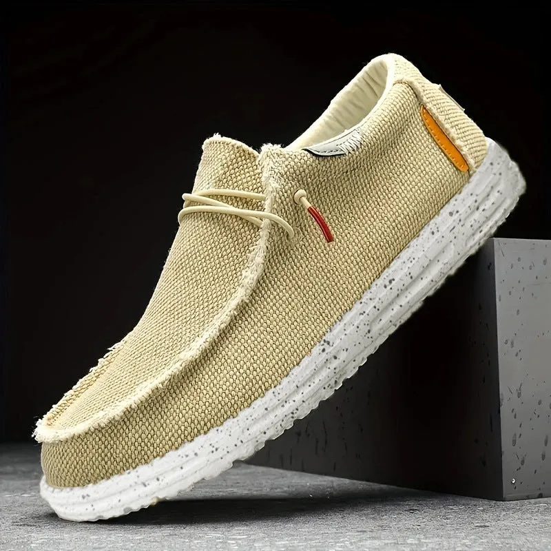 Men's Slip-on Canvas - Breathable Shoes.