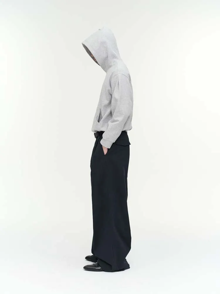 Natural wash casual pants