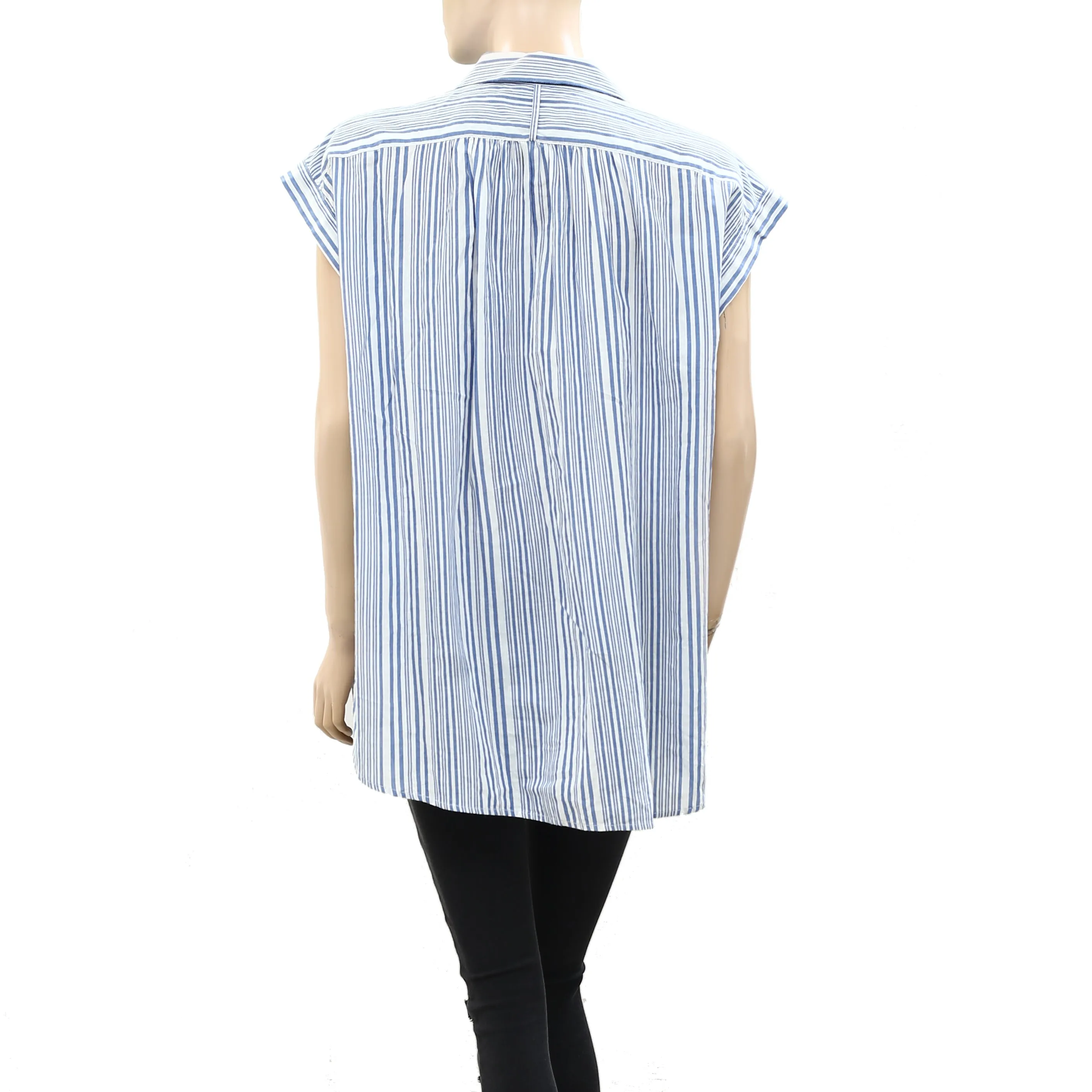 Nili Lotan Normandy Shirt Tunic Top