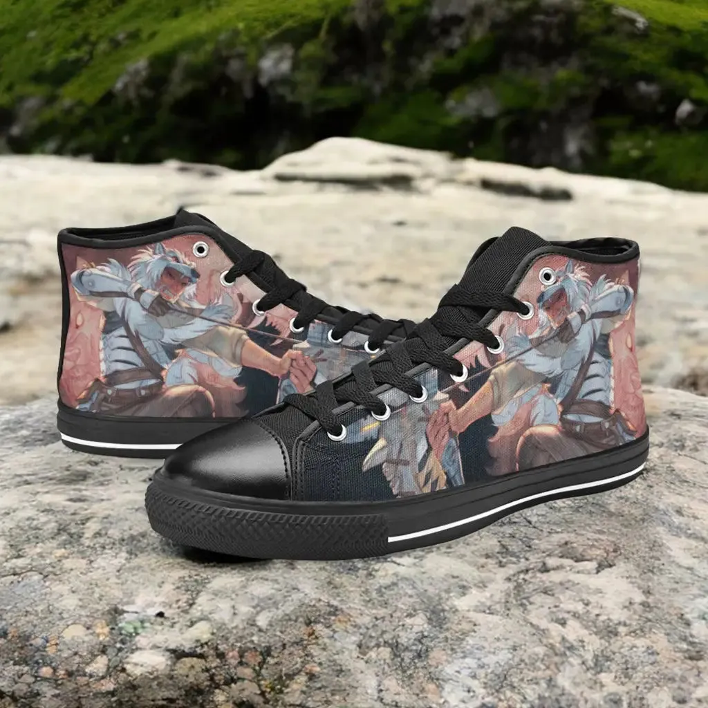 Overwatch Hanzo Shoes High Top Sneakers for Kids and Adults