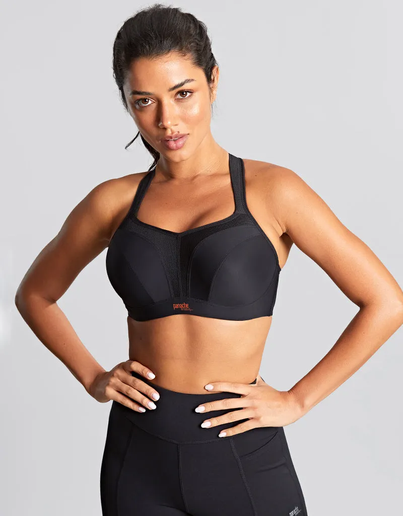 Panache Power Sports Bra Black