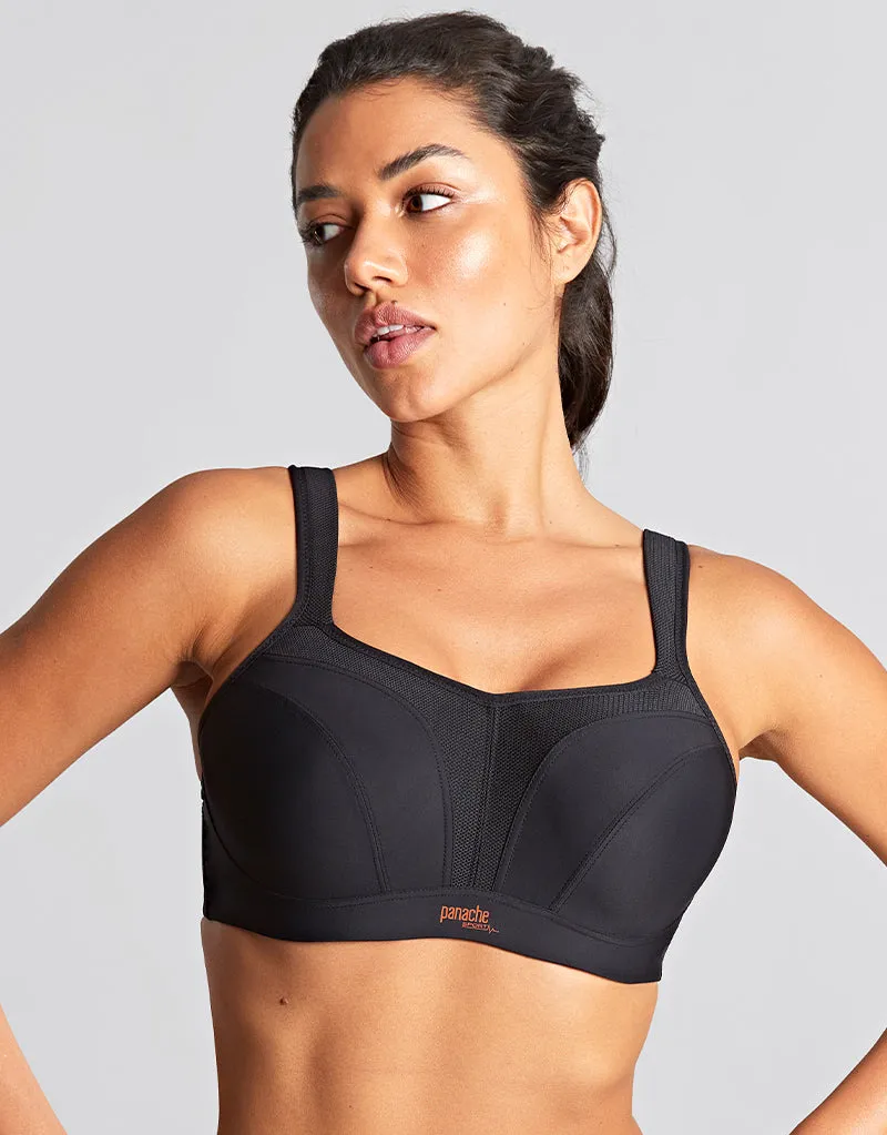 Panache Power Sports Bra Black