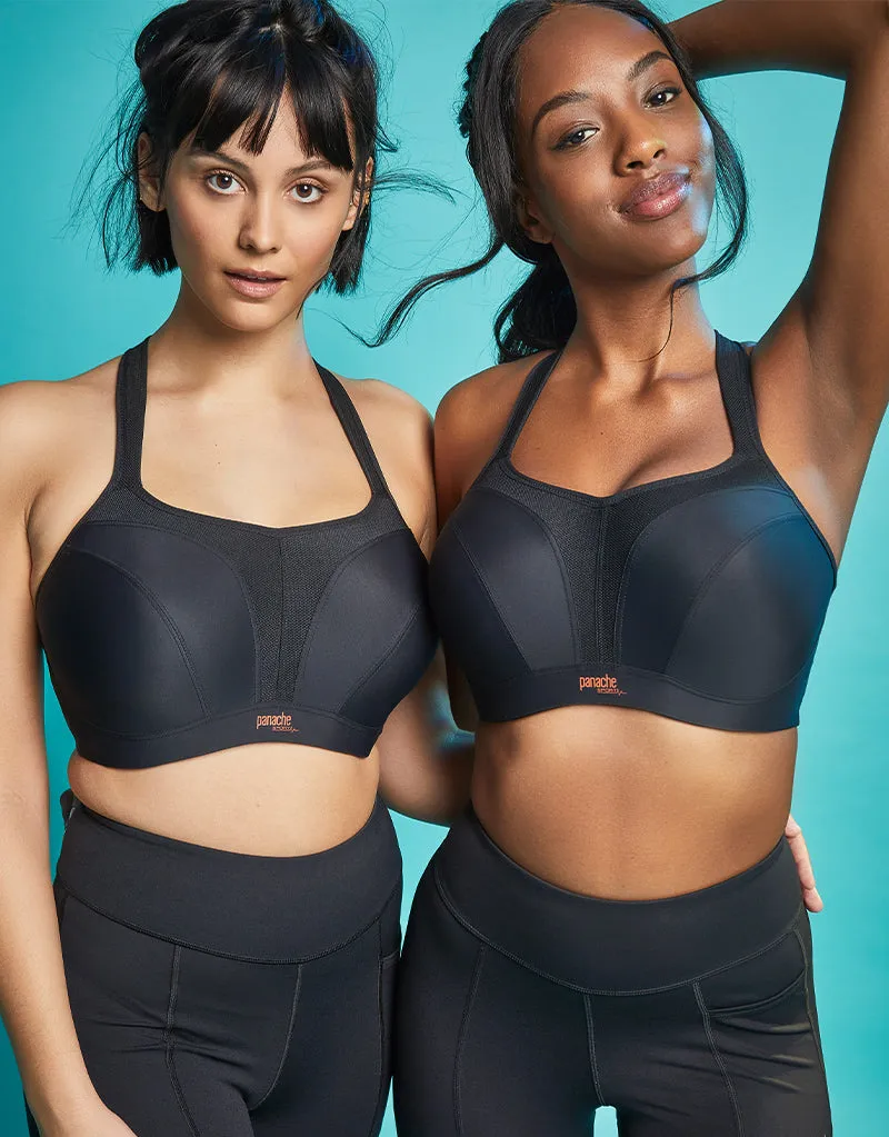 Panache Power Sports Bra Black