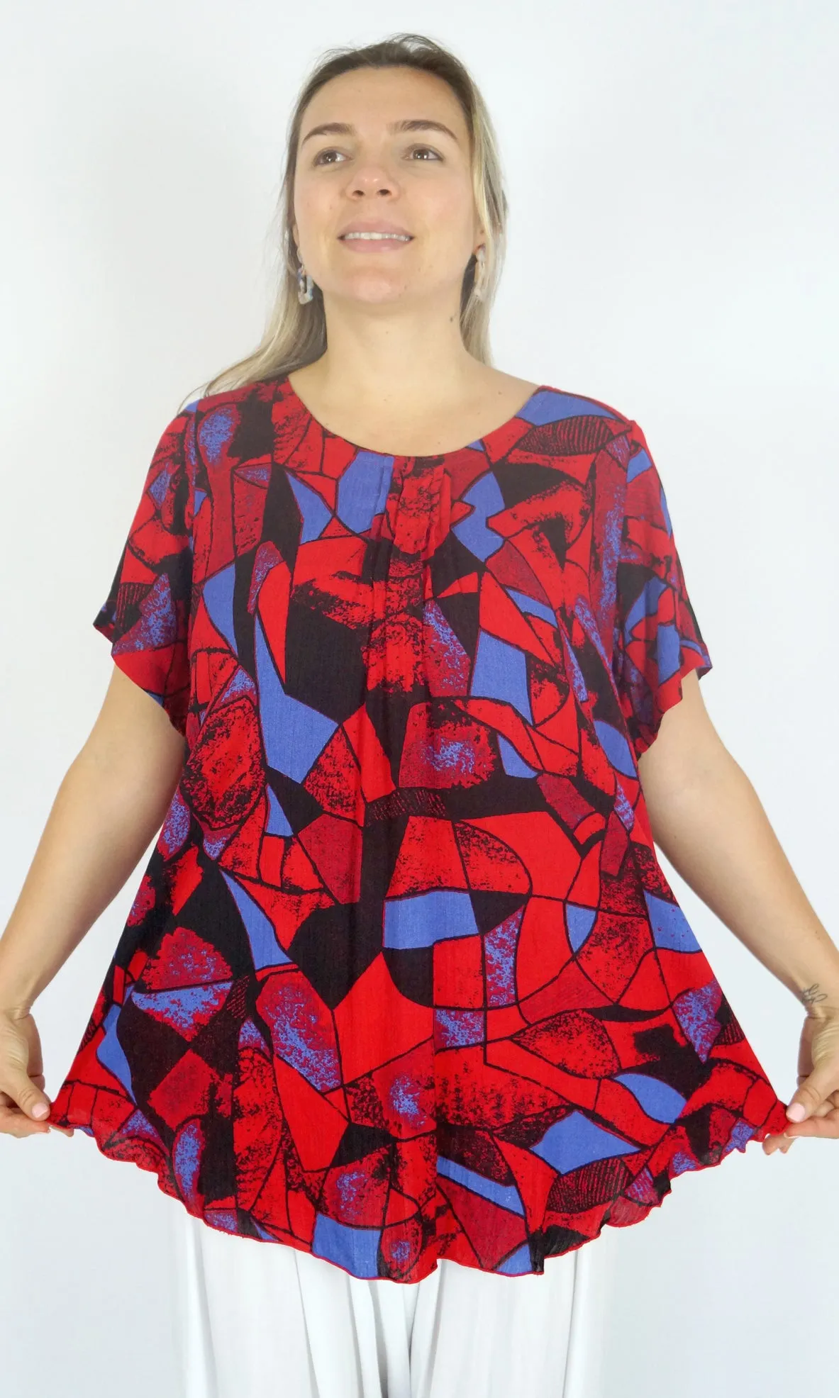 Rayon Top Newport Random, More Colours