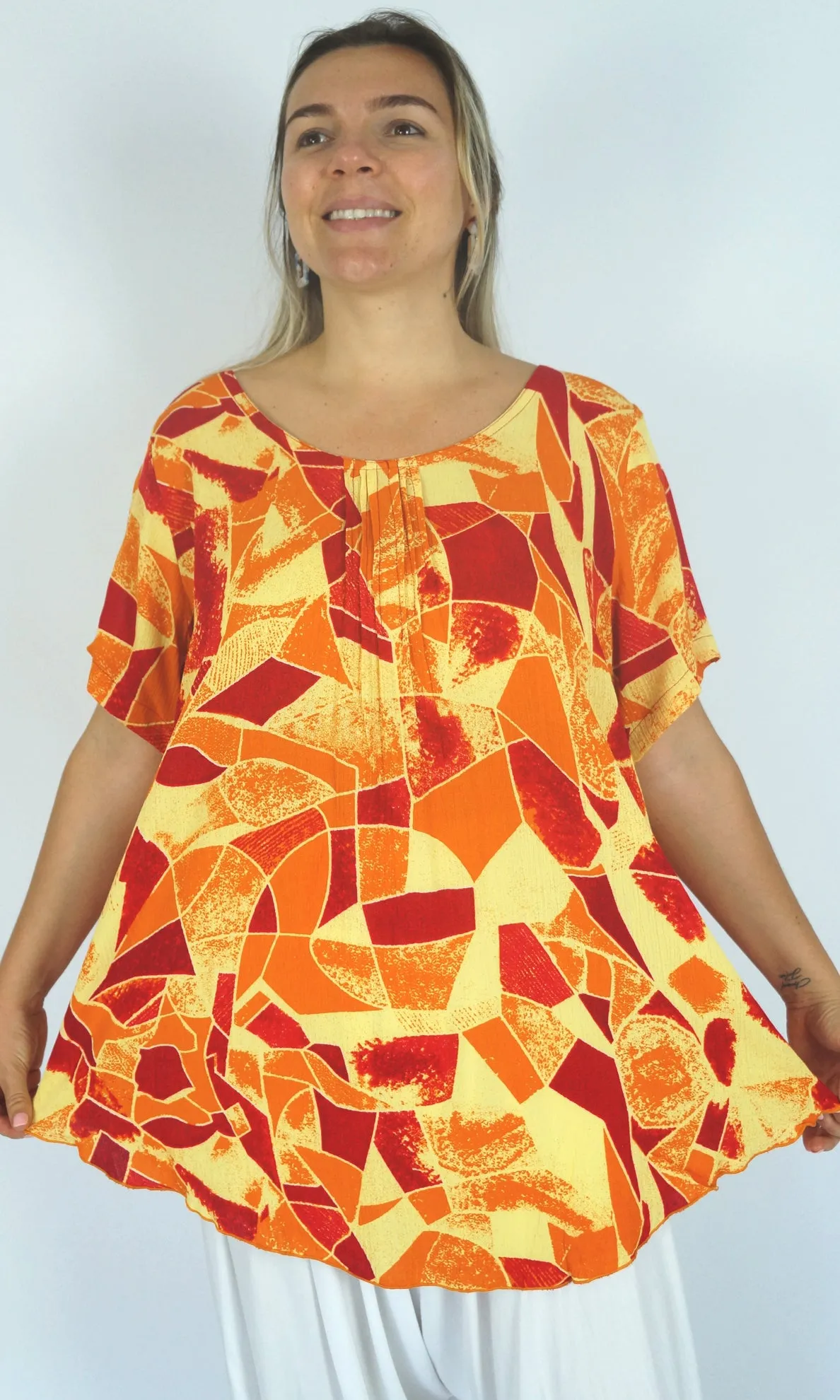 Rayon Top Newport Random, More Colours