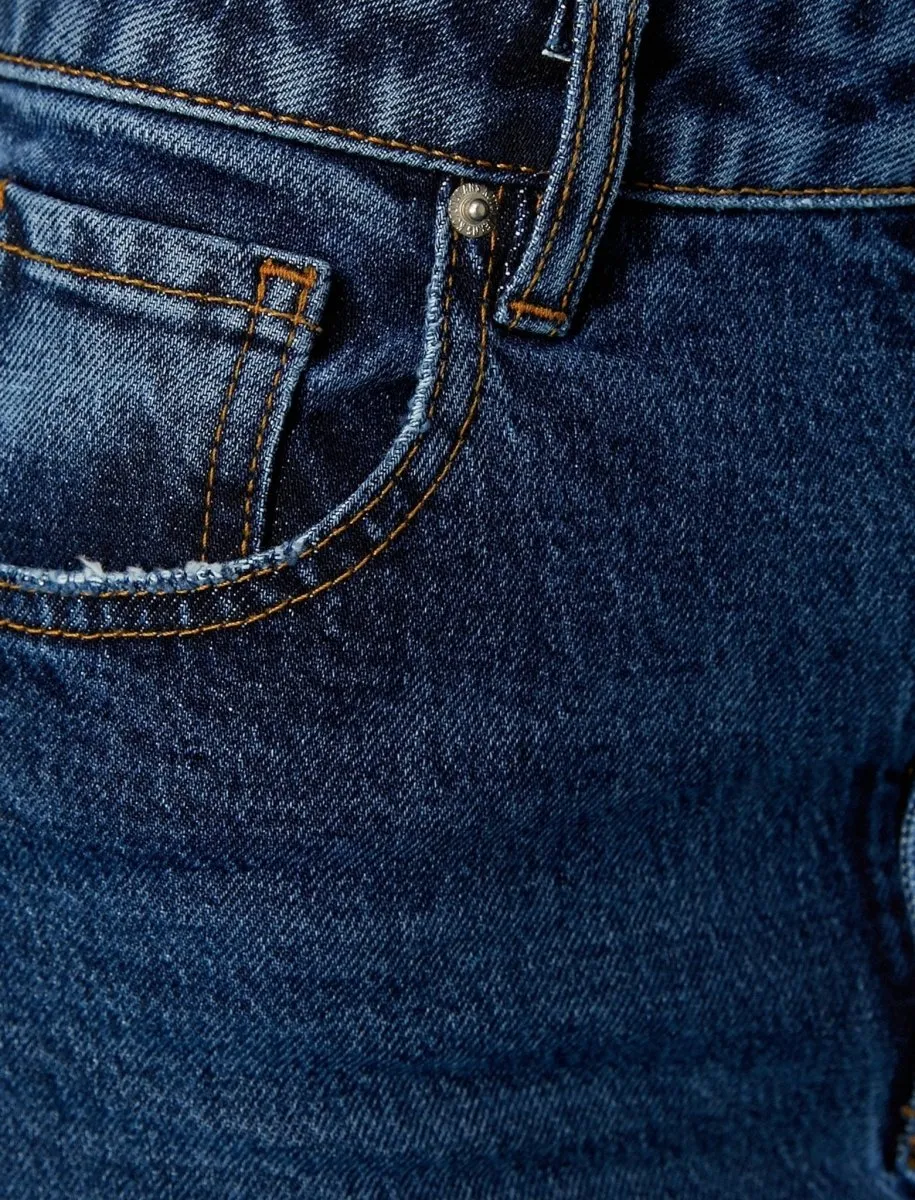 Slim Flare Jeans in Dark Wash