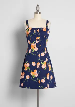 Summertime Appreciation Button-Up Mini Dress