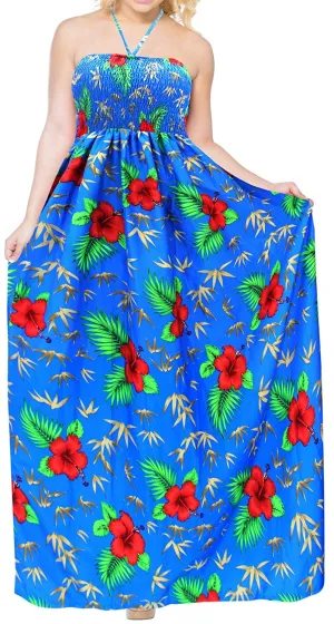 Tube Dress Maxi Skirt Beach Backless Sundress Evening Party Swimsuit Halter Boho