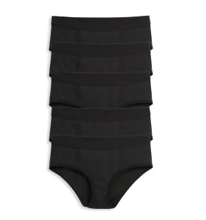 Tucking Cheeky Hipster 5-Pack - X= Black
