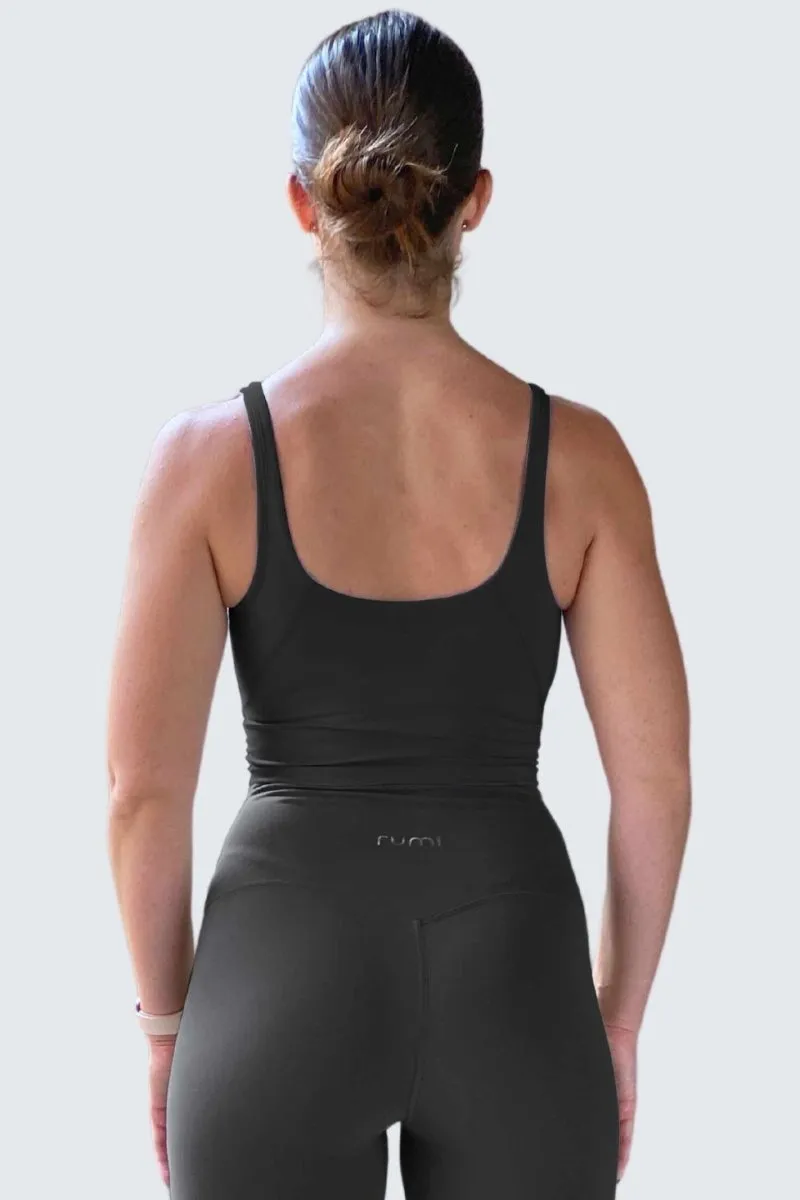 W SunSoft Tank Bra - Black