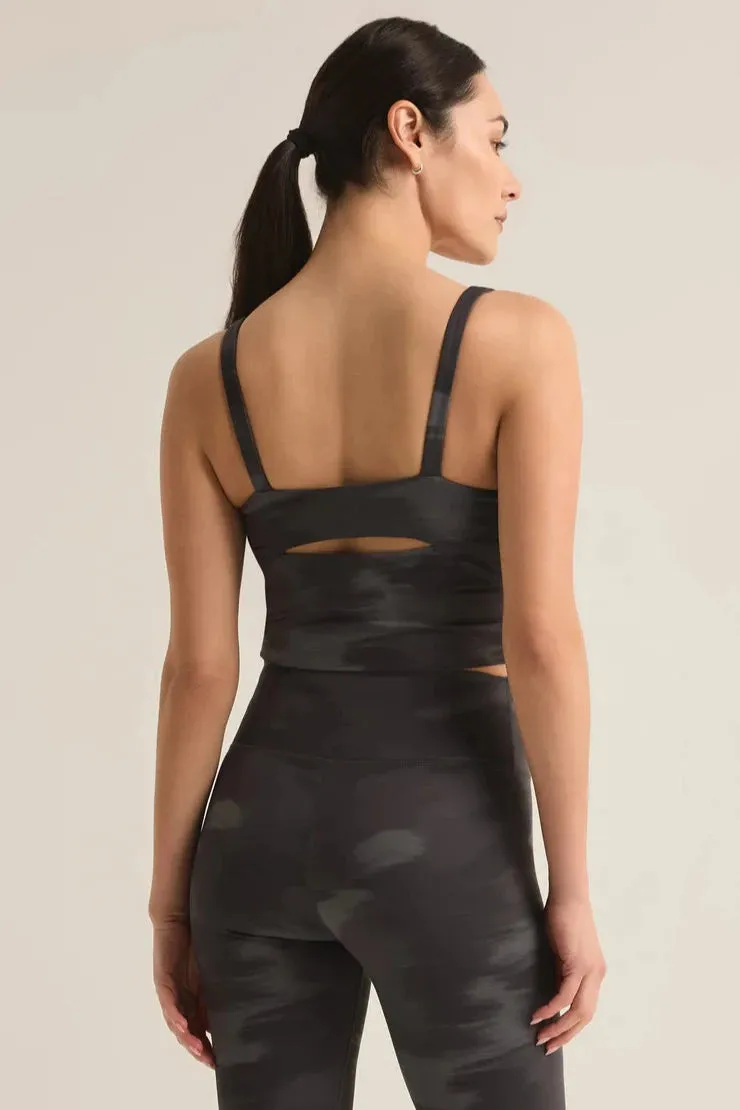 Z Supply Eclipse Camo Cropped Tank