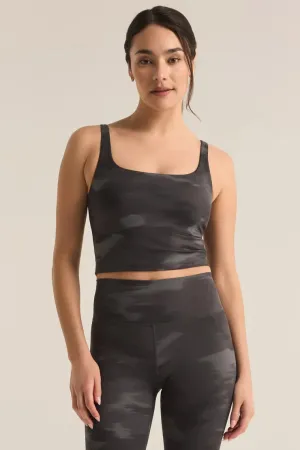 Z Supply Eclipse Camo Cropped Tank